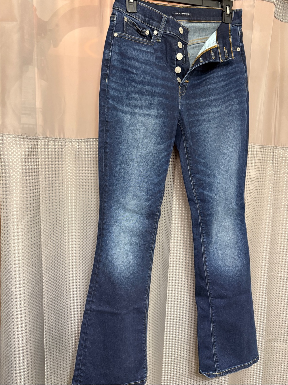 Lucky Brand Women's Medium Blue Flared Jeans